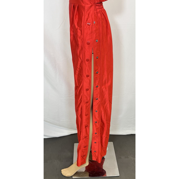 Nike Sportswear Icon Clash Red Retro Jumpsuit X-Small EUC Snaps Benefits Charity - Picture 8 of 15